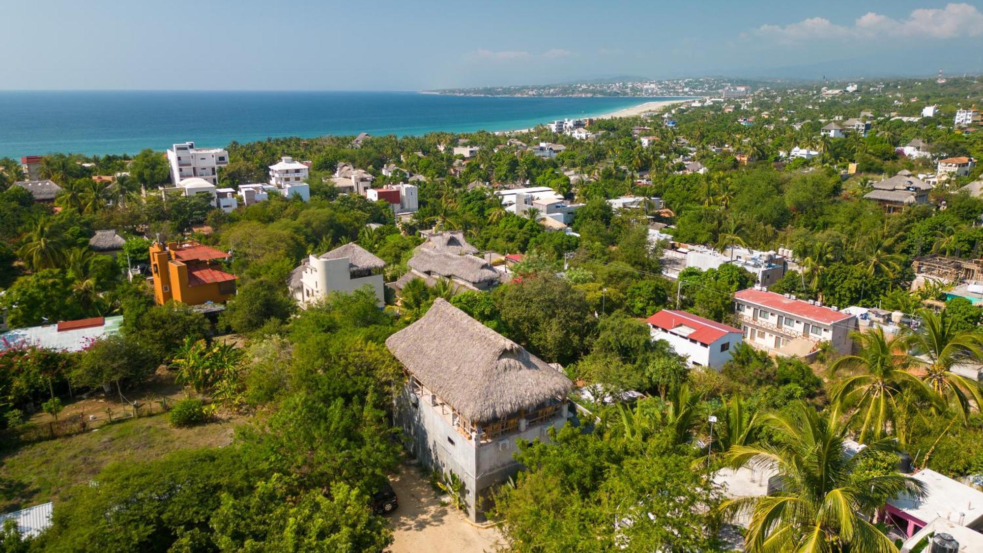 Casa Monika Hotel Puerto Escondido  Buitenkant foto