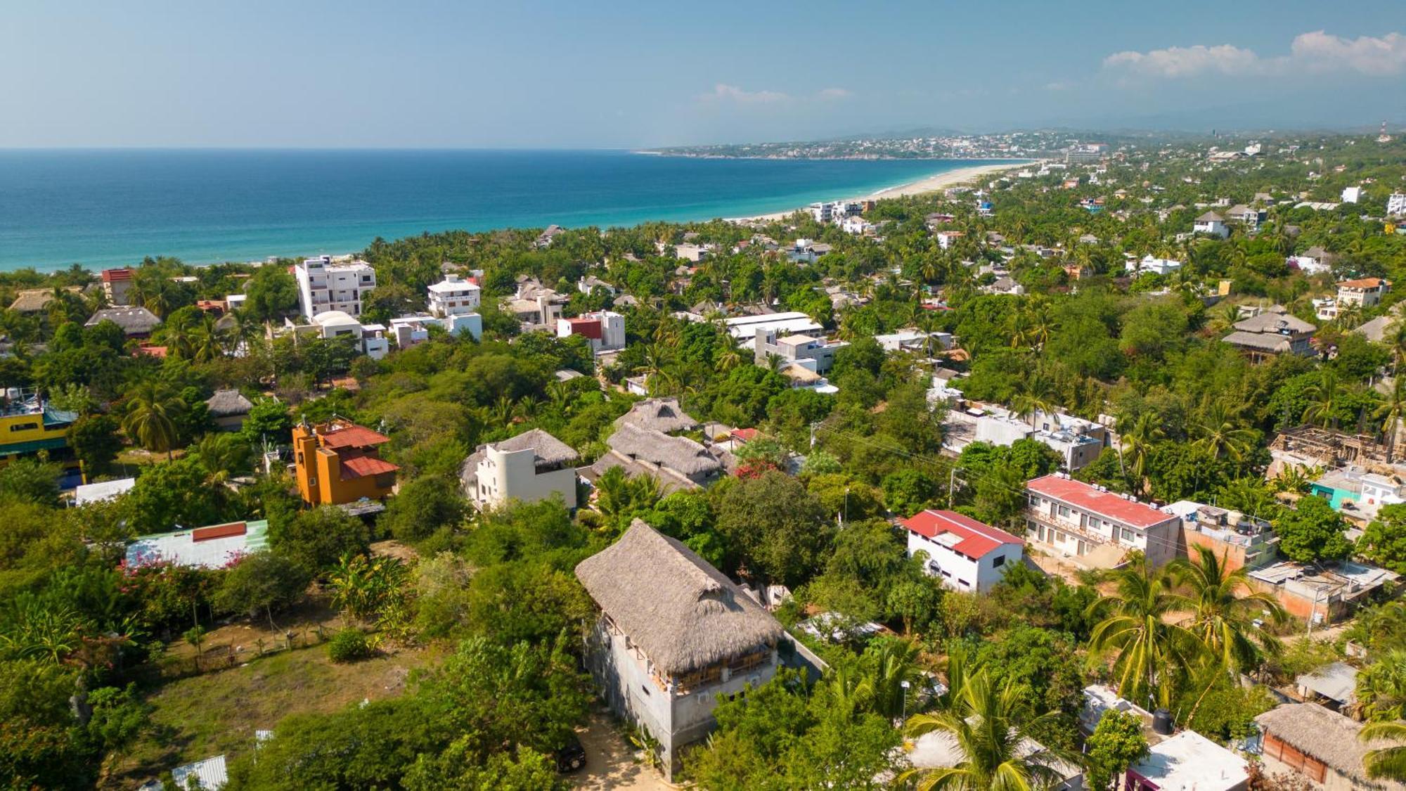 Casa Monika Hotel Puerto Escondido  Buitenkant foto